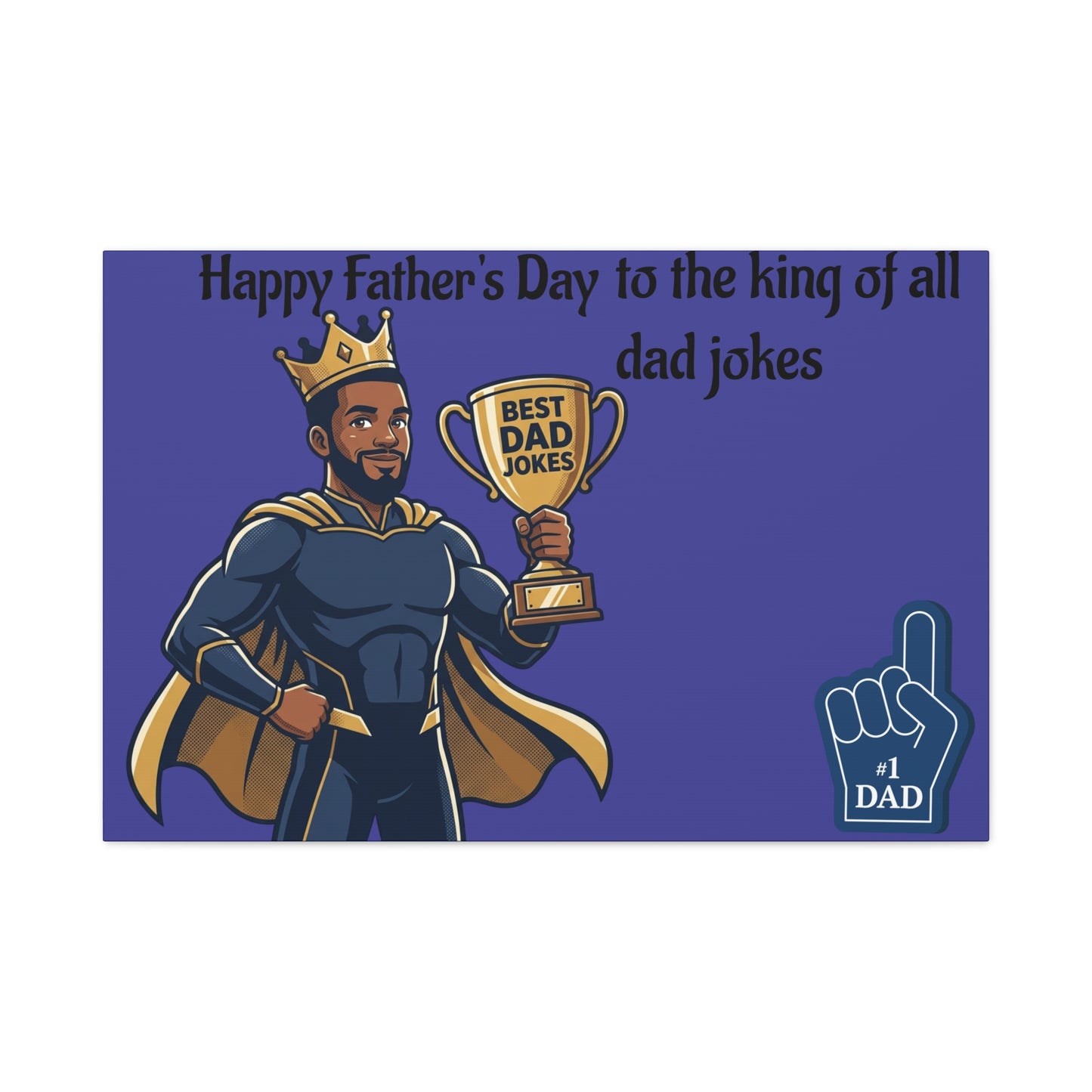 Best Dad Canvas