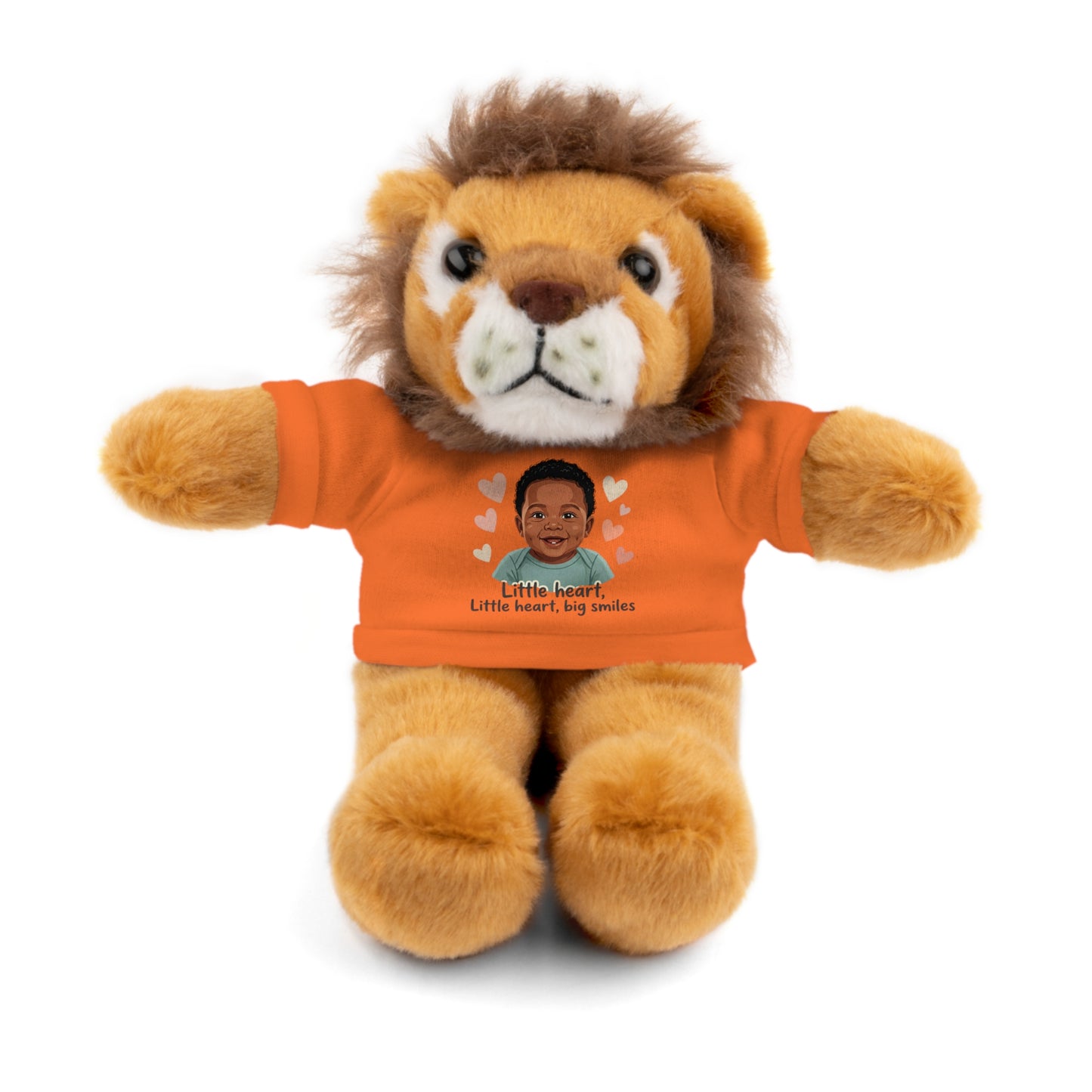 Baby Boy Stuffies with 'Little loved, big smile' Tee