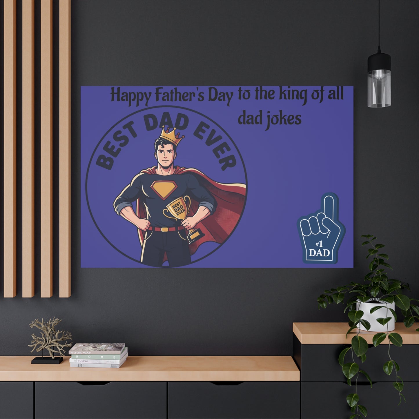 Best Dad Canvas