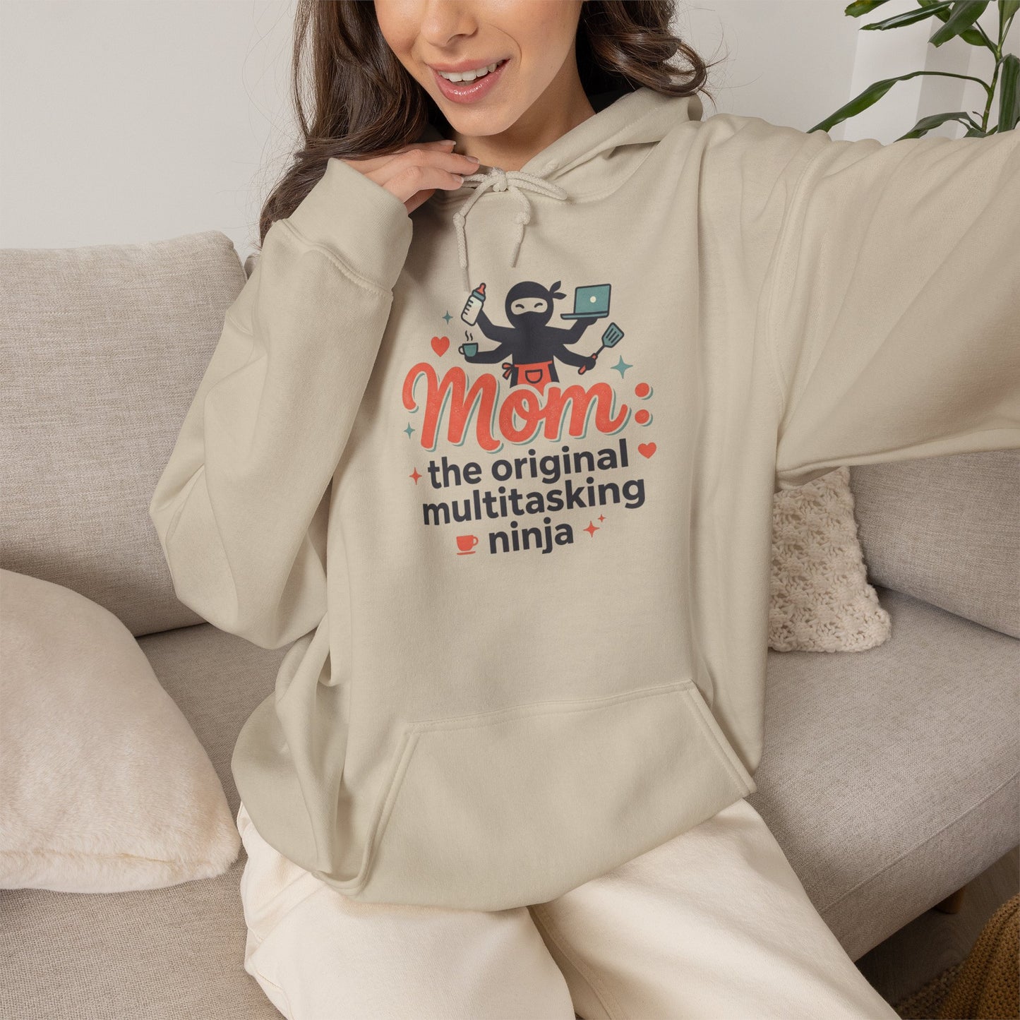 Mom: The Original Multitasking Ninja Hoodie