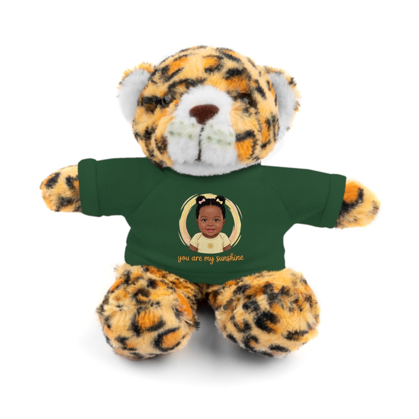 Baby Girl Stuffies with 'You are my sunshine' Tee
