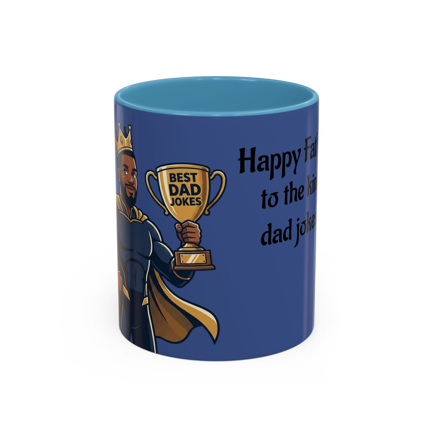 Best Dad Jokes Mug | Father's Day Coffee Mug, Accent Two-Tone