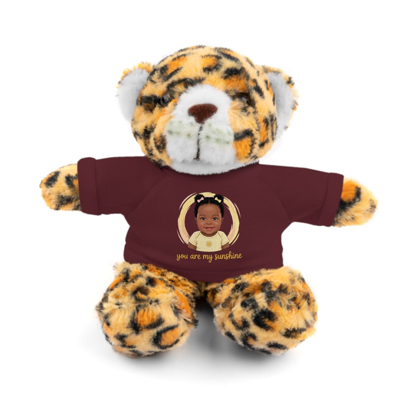 Baby Girl Stuffies with 'You are my sunshine' Tee