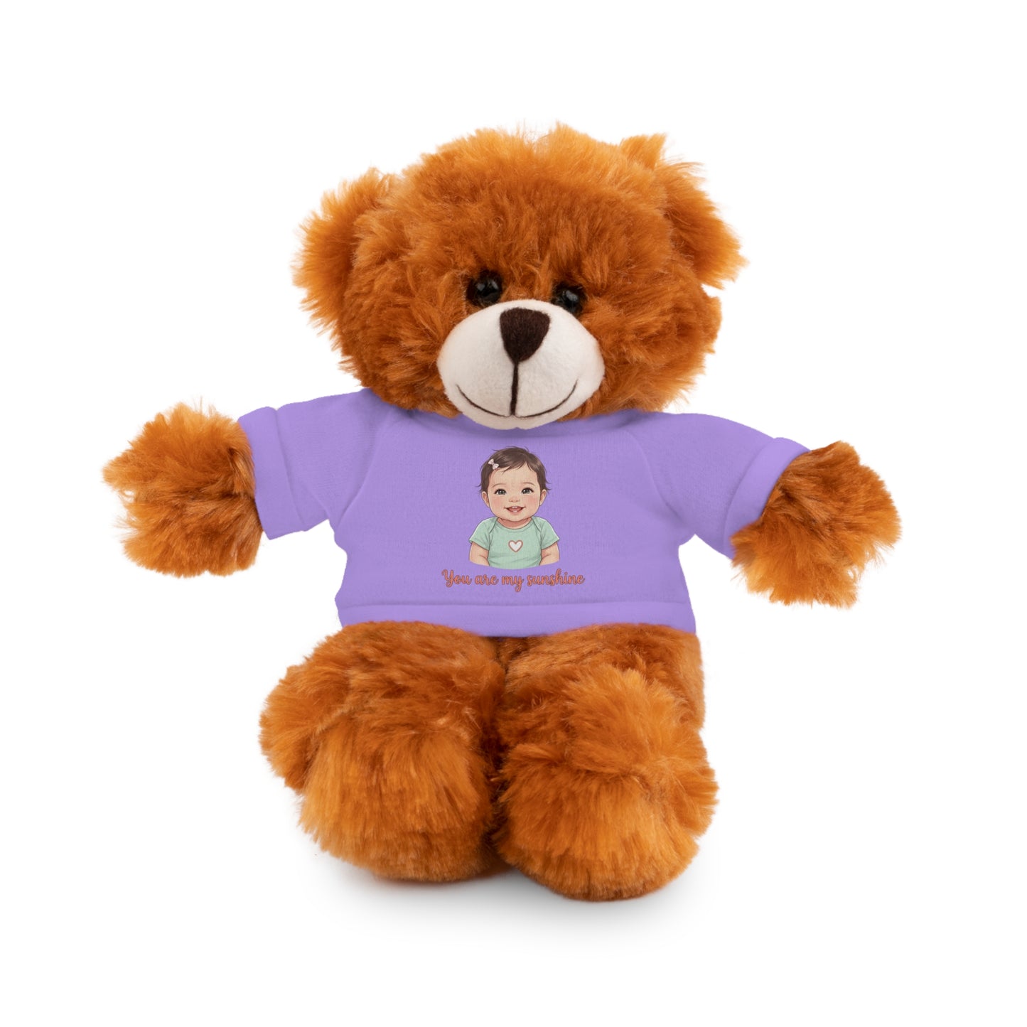 Baby Girl Stuffies with 'You are my sunshine' Tee