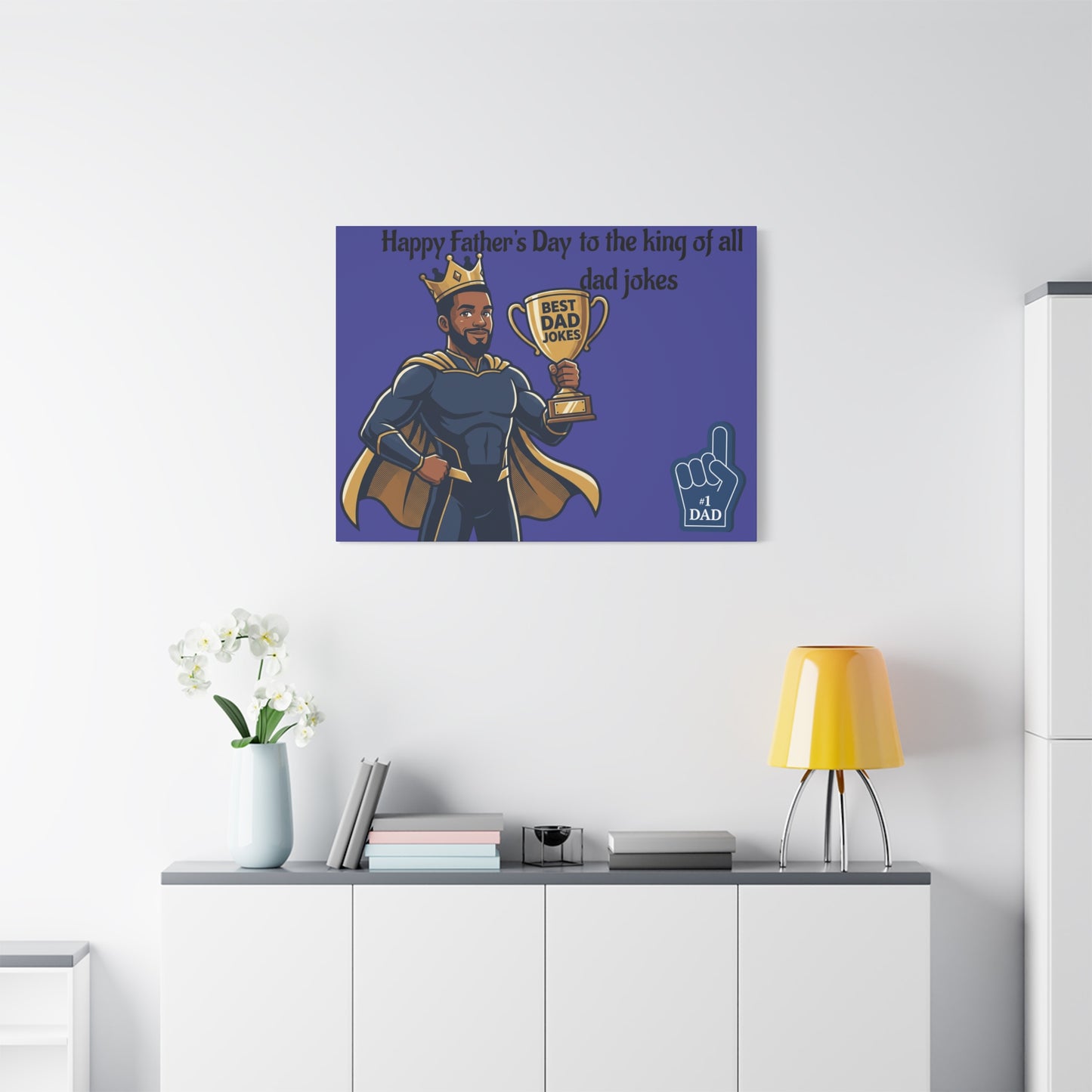 Best Dad Canvas