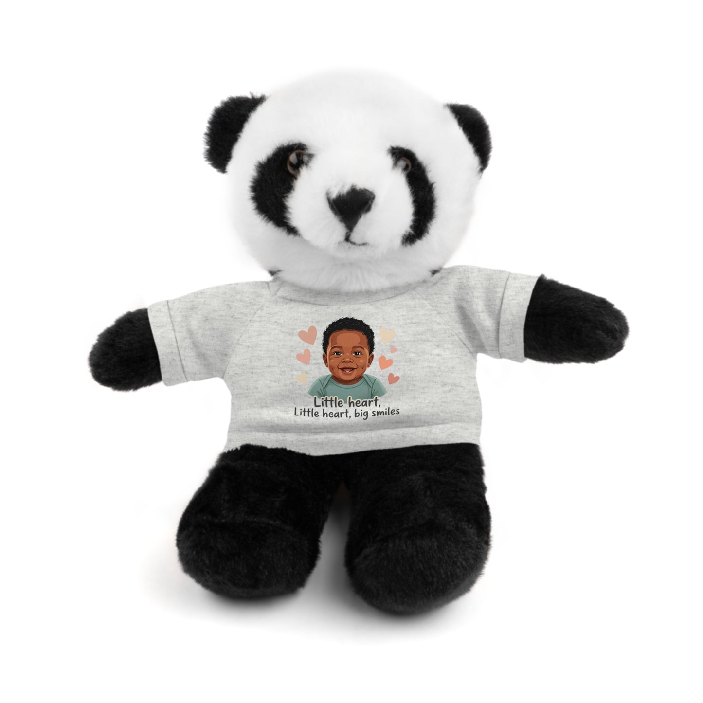 Baby Boy Stuffies with 'Little loved, big smile' Tee