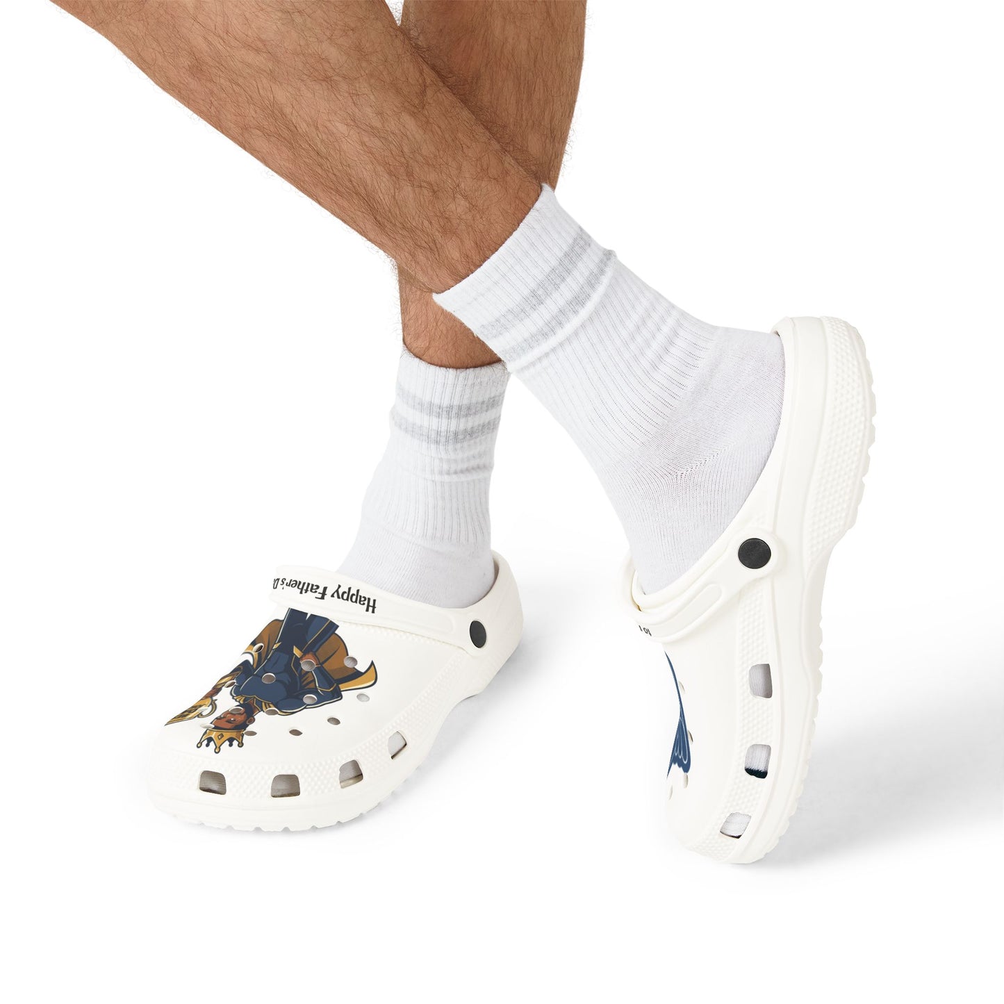 Nr. 1 Dad Foam Rubber Shoes (AOP)