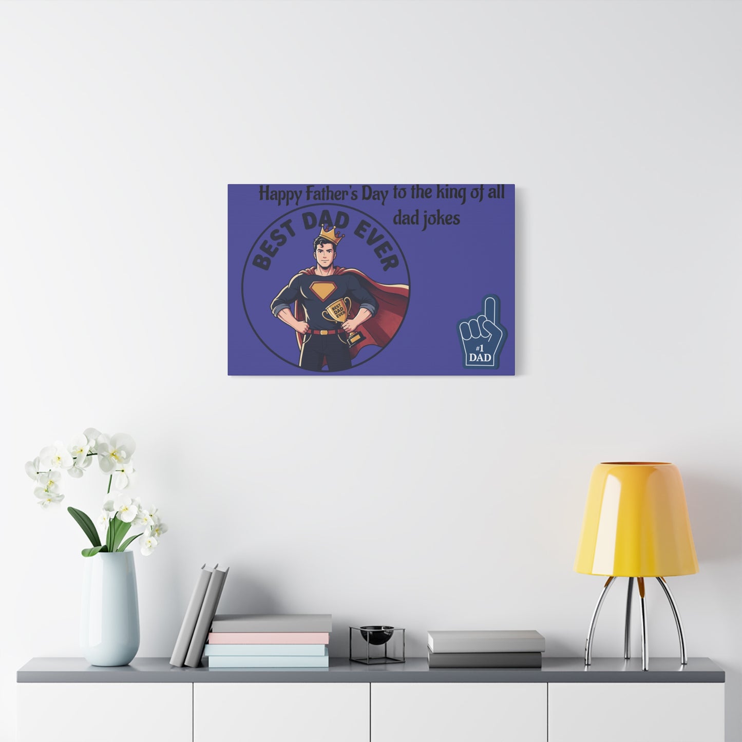 Best Dad Canvas