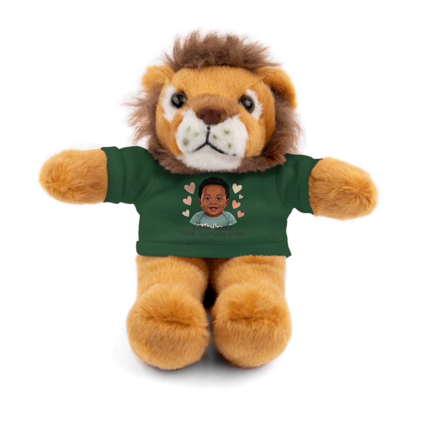 Baby Boy Stuffies with 'Little loved, big smile' Tee