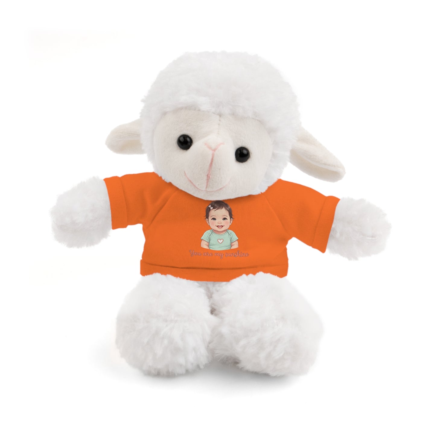 Baby Girl Stuffies with 'You are my sunshine' Tee