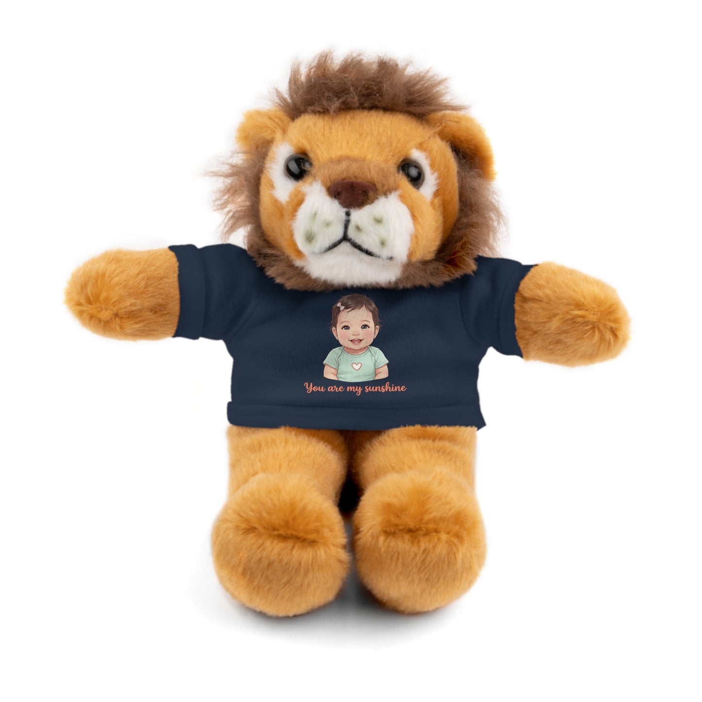 Baby Girl Stuffies with 'You are my sunshine' Tee