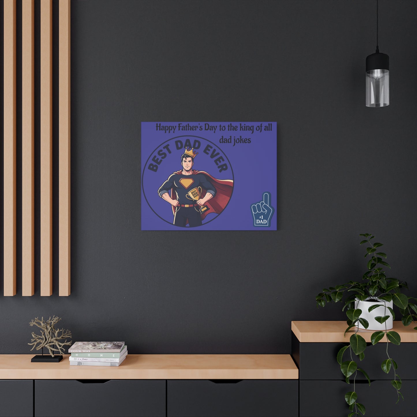 Best Dad Canvas