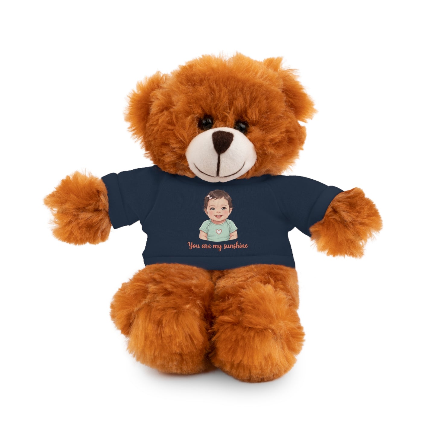 Baby Girl Stuffies with 'You are my sunshine' Tee
