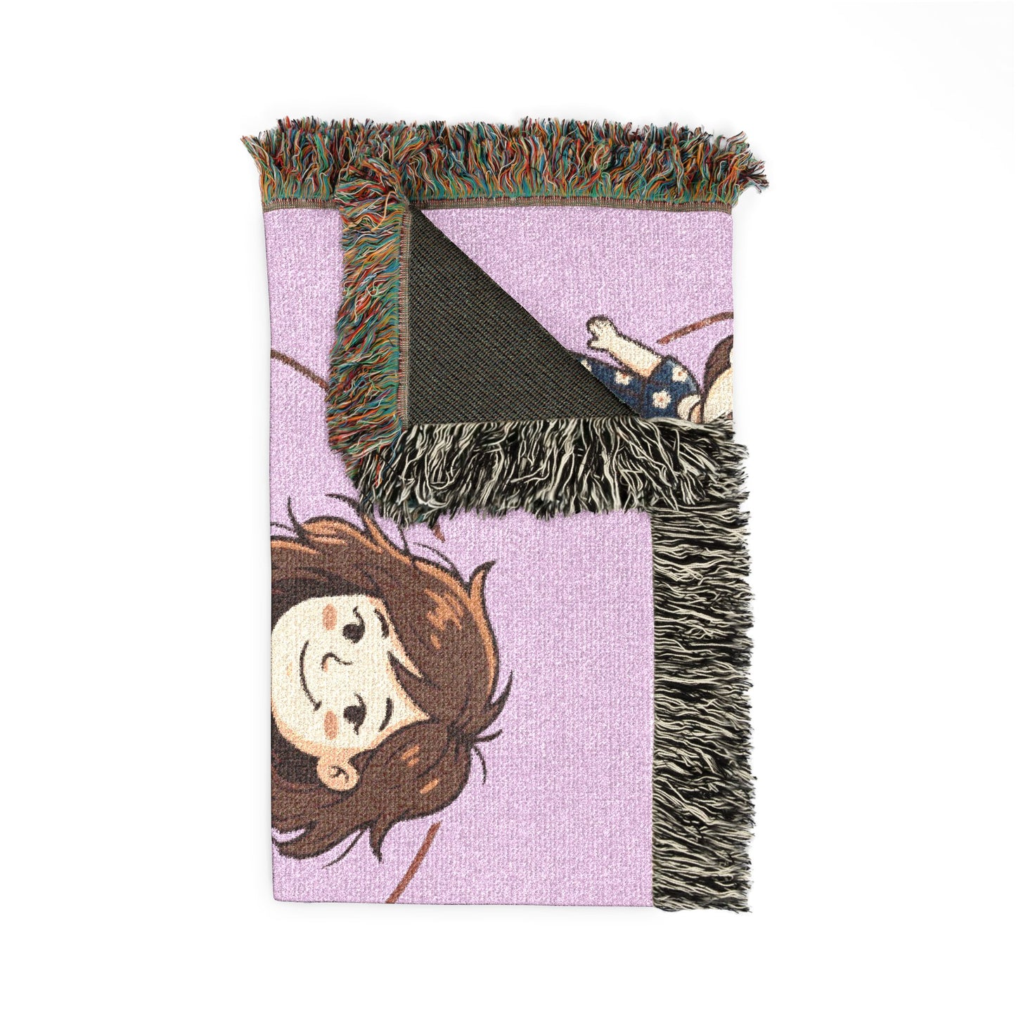 Super Mom Woven Blanket