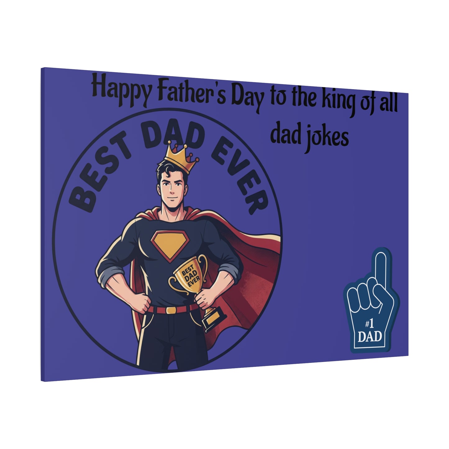 Best Dad Canvas