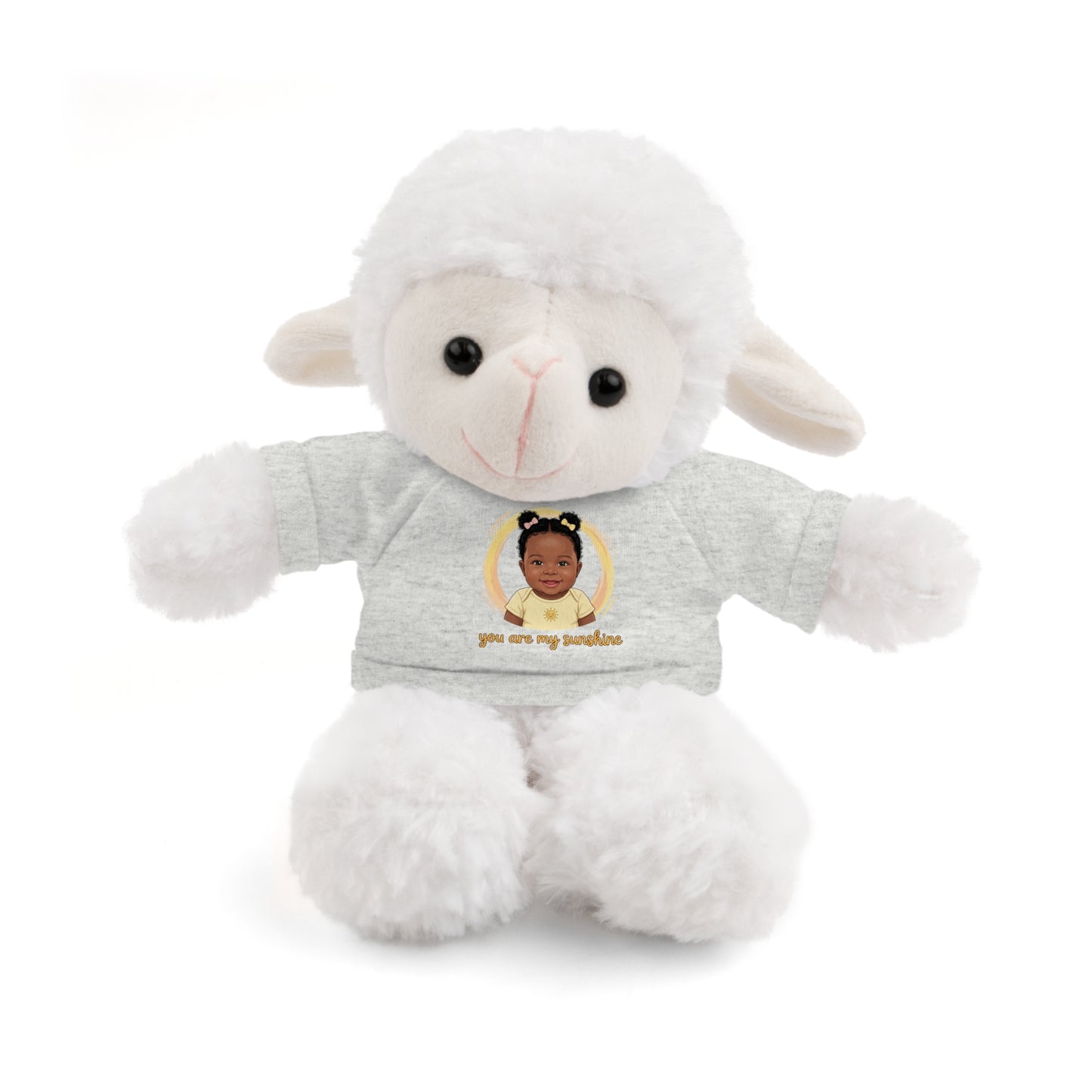 Baby Girl Stuffies with 'You are my sunshine' Tee