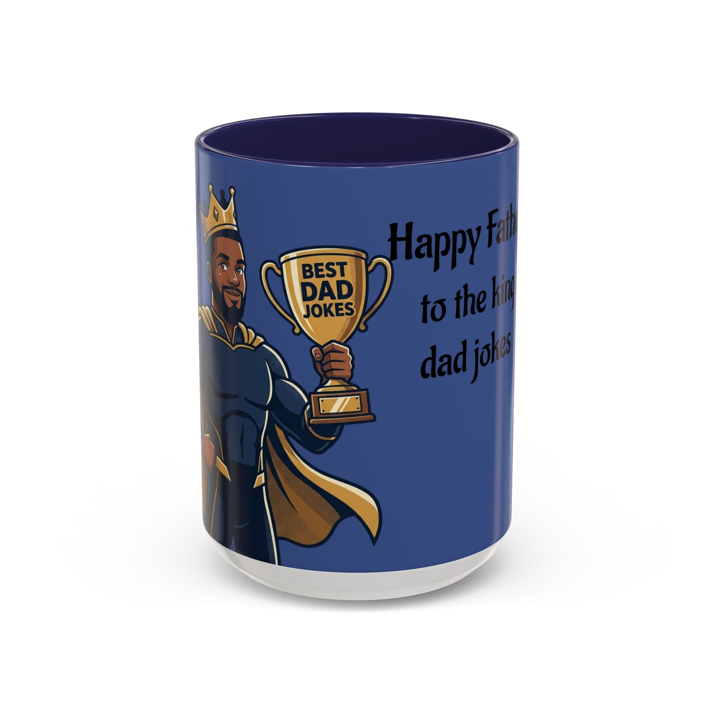Best Dad Jokes Mug | Father's Day Coffee Mug, Accent Two-Tone