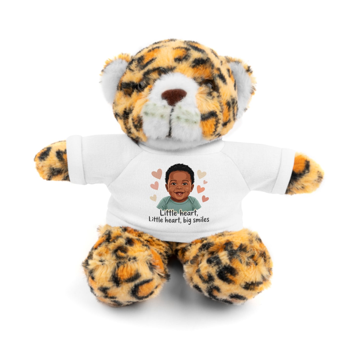 Baby Boy Stuffies with 'Little loved, big smile' Tee