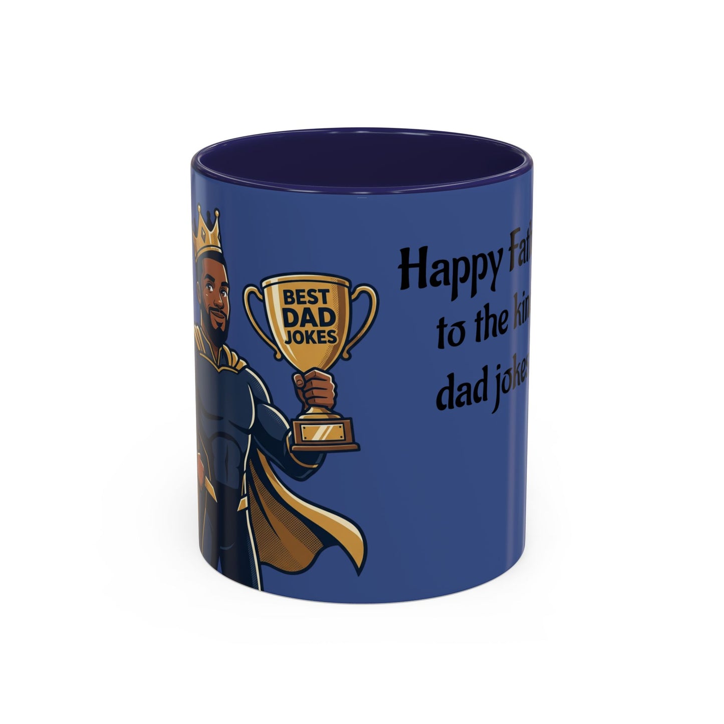 Best Dad Jokes Mug | Father's Day Coffee Mug, Accent Two-Tone