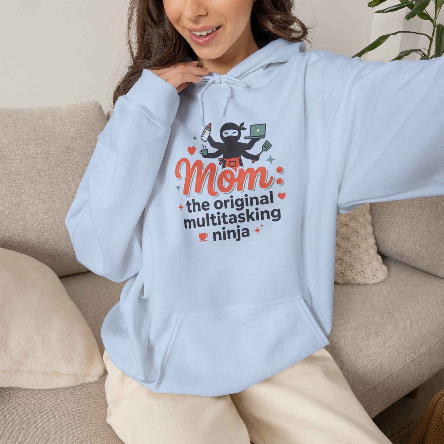 Mom: The Original Multitasking Ninja Hoodie