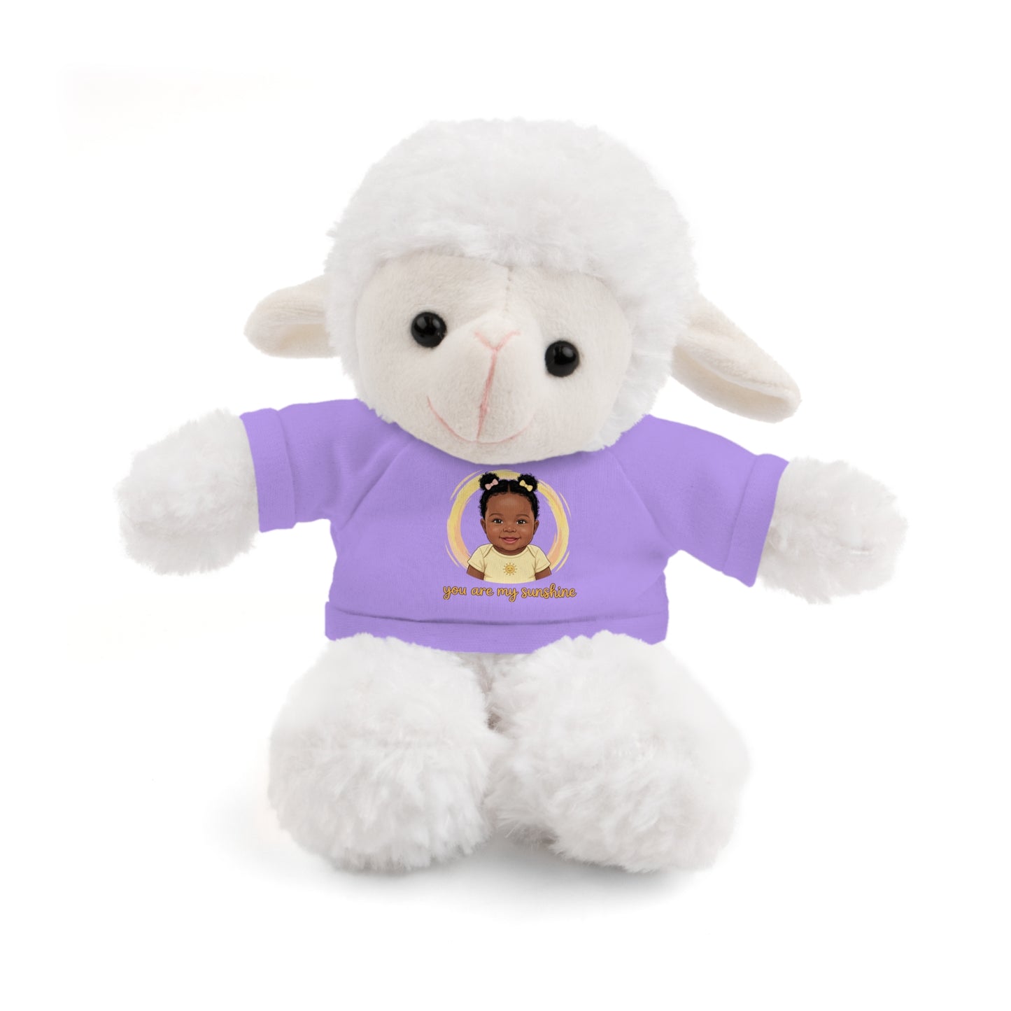 Baby Girl Stuffies with 'You are my sunshine' Tee