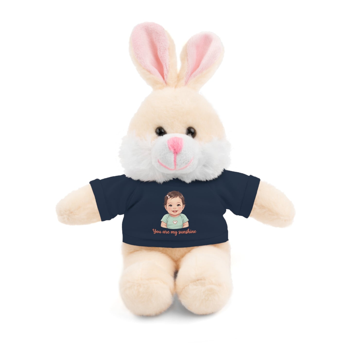 Baby Girl Stuffies with 'You are my sunshine' Tee