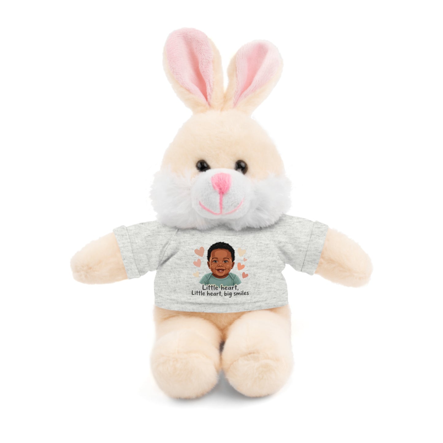 Baby Boy Stuffies with 'Little loved, big smile' Tee