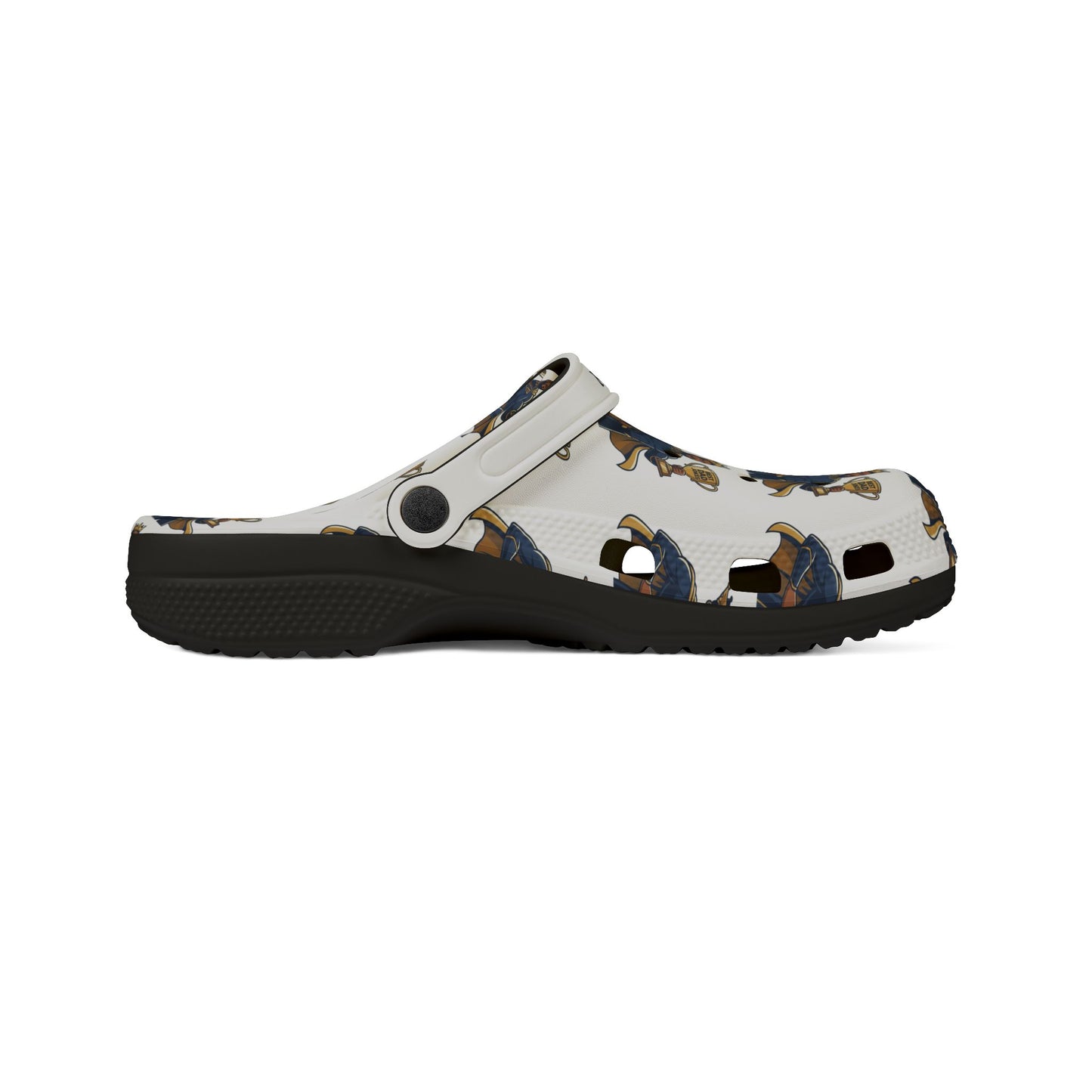 Superhero Dad Foam Rubber Shoes (AOP)