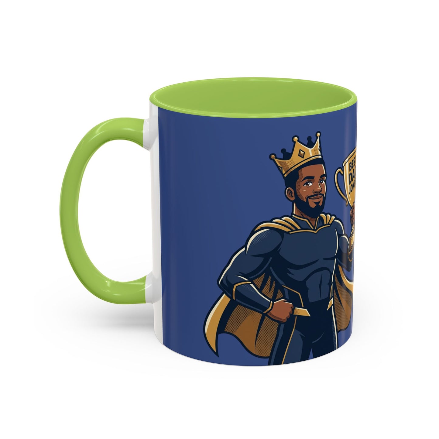 Best Dad Jokes Mug | Father's Day Coffee Mug, Accent Two-Tone