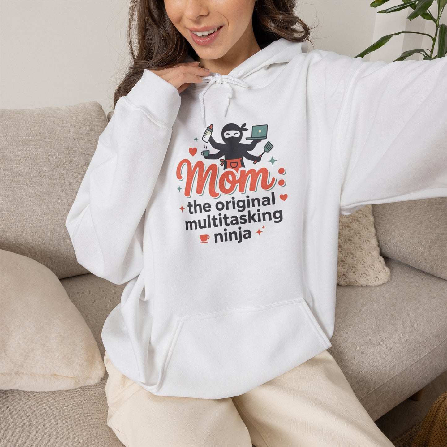 Mom: The Original Multitasking Ninja Hoodie
