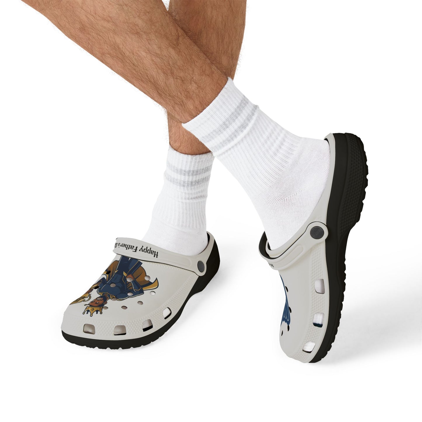 Nr. 1 Dad Foam Rubber Shoes (AOP)