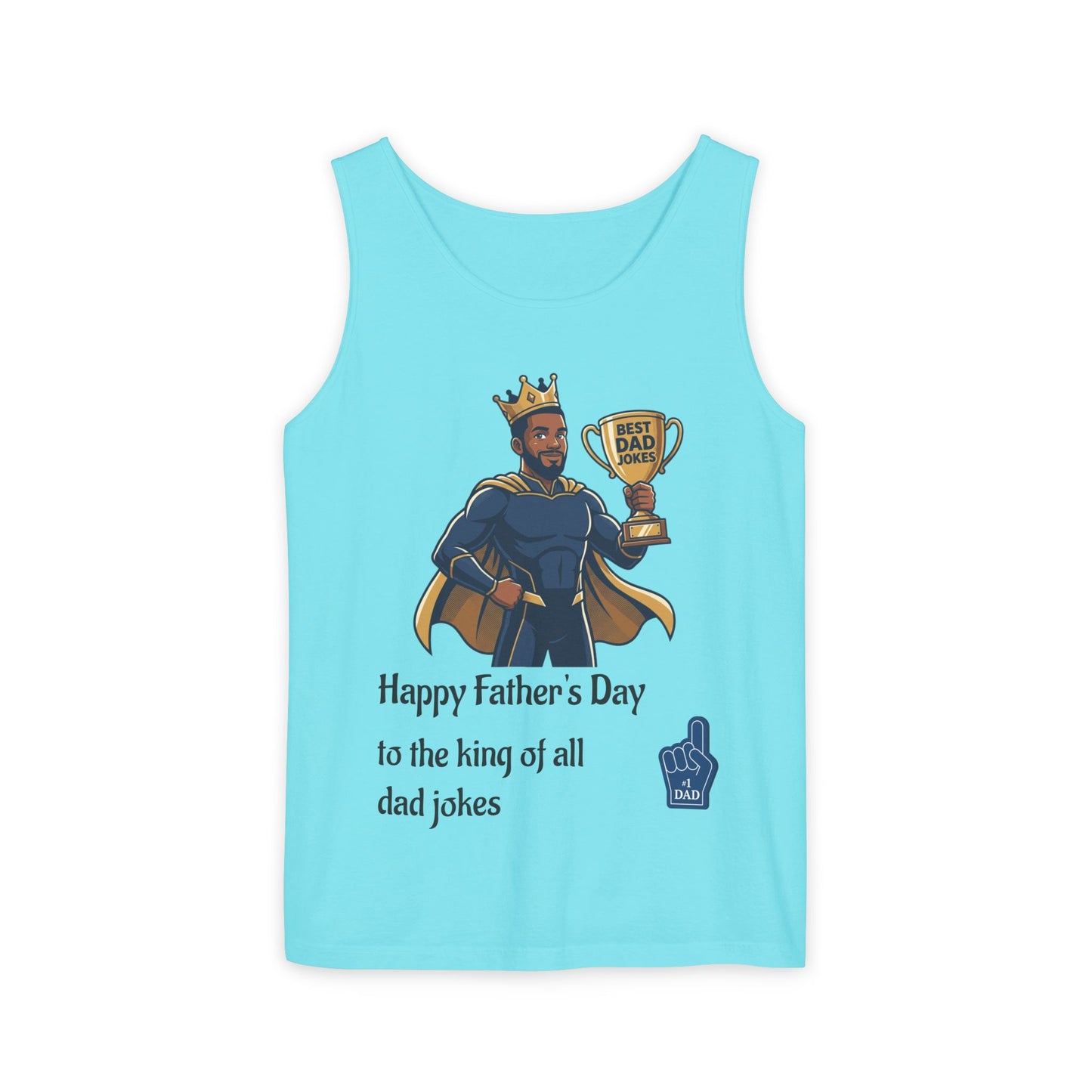 King of Dad Jokes tank top | Father's Day funny dad joke tee