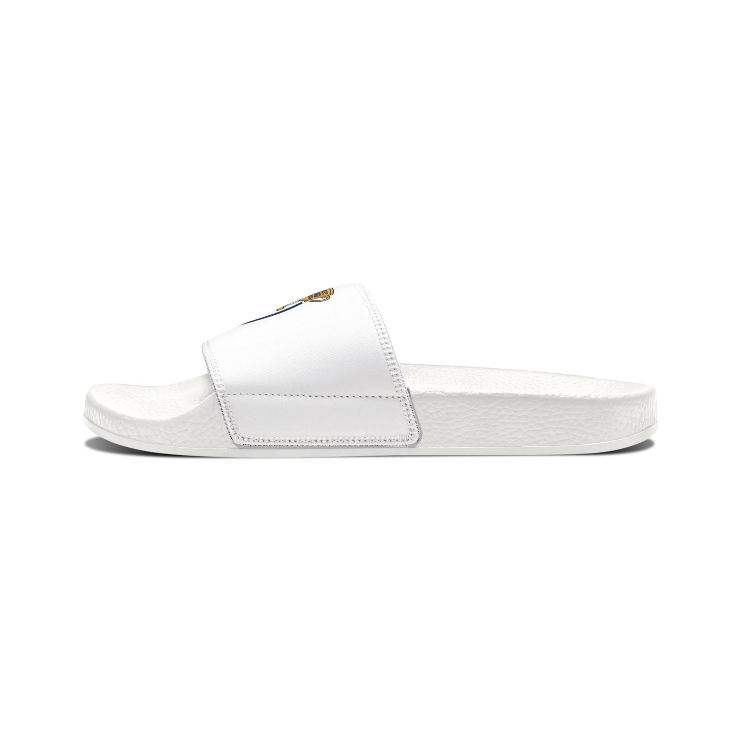 Slide Sandals — King of dad jokes Graphic Removable-Strap Pool Slides