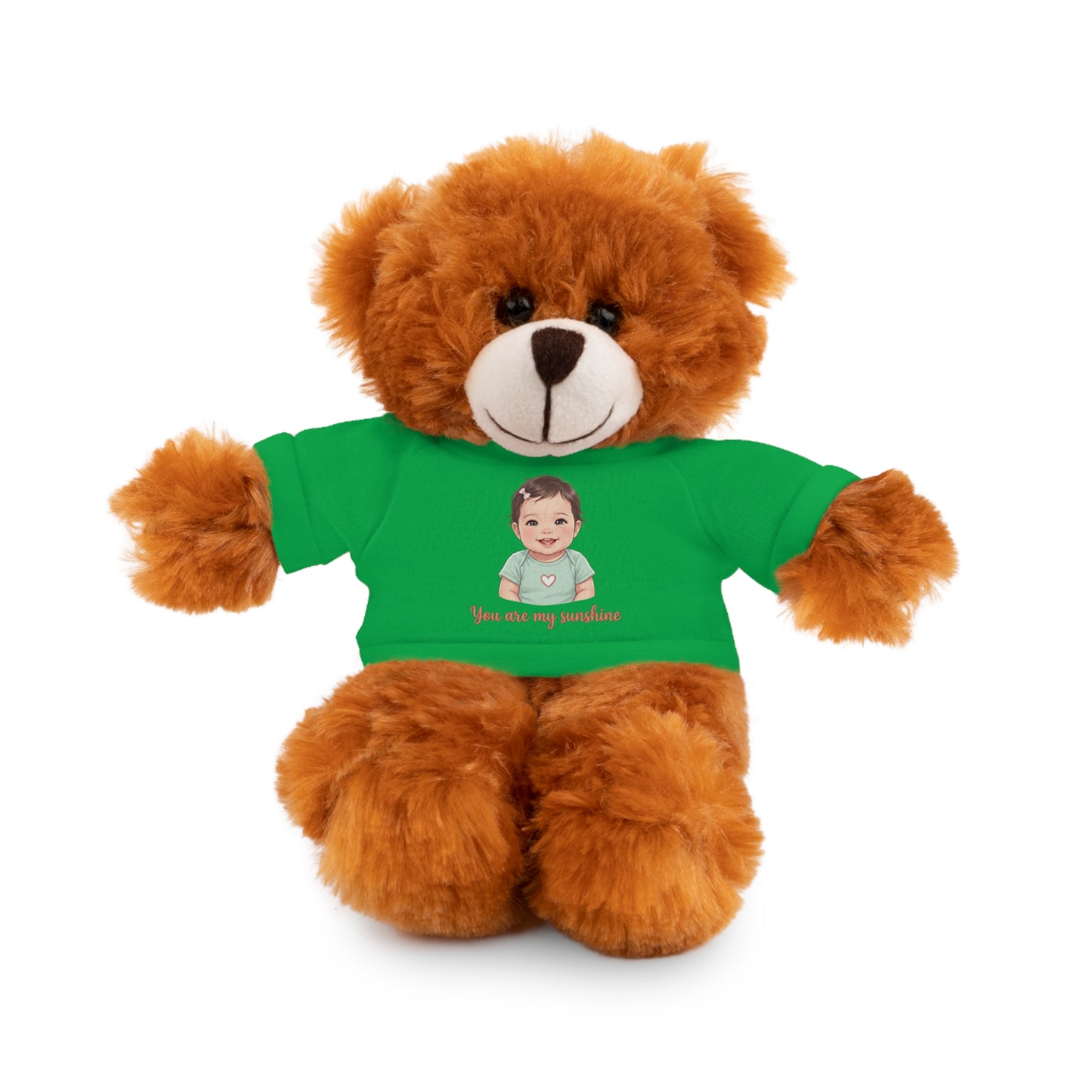 Baby Girl Stuffies with 'You are my sunshine' Tee