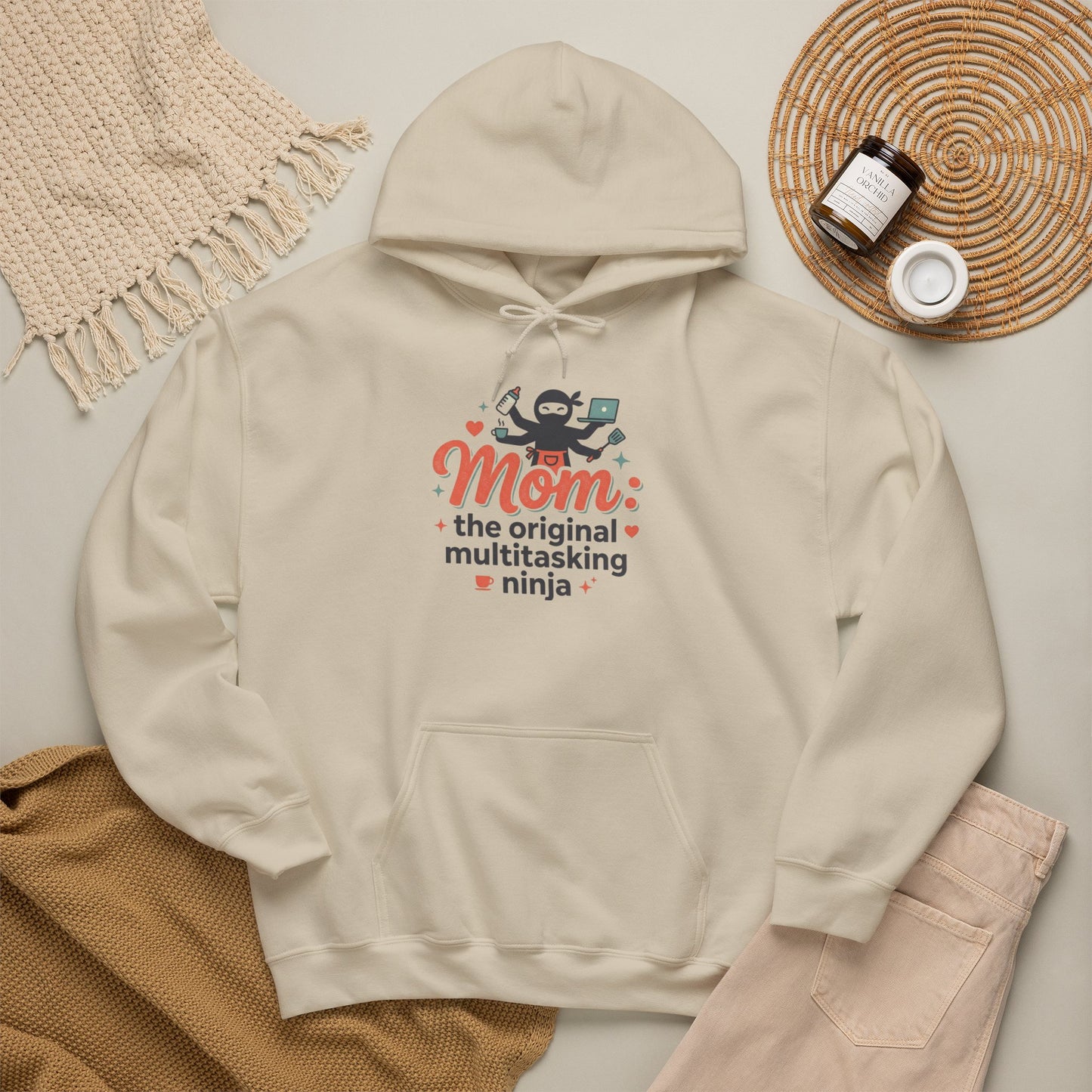 Mom: The Original Multitasking Ninja Hoodie