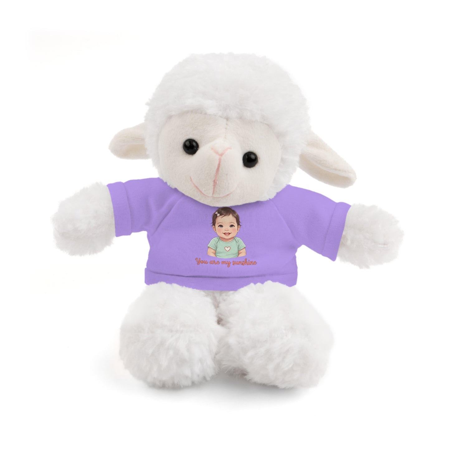 Baby Girl Stuffies with 'You are my sunshine' Tee