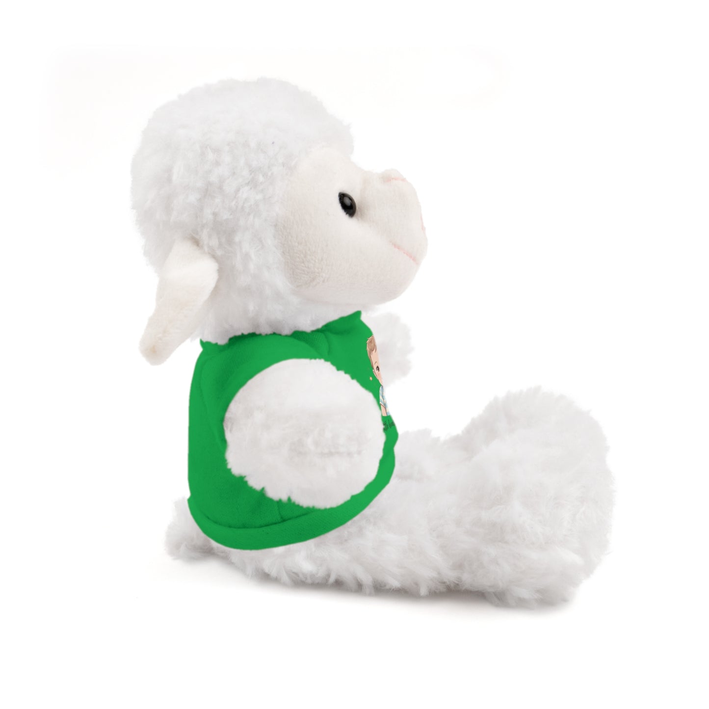 Baby Boy Stuffies with 'Little loved, big smile' Tee