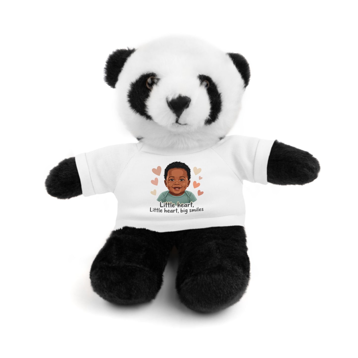 Baby Boy Stuffies with 'Little loved, big smile' Tee
