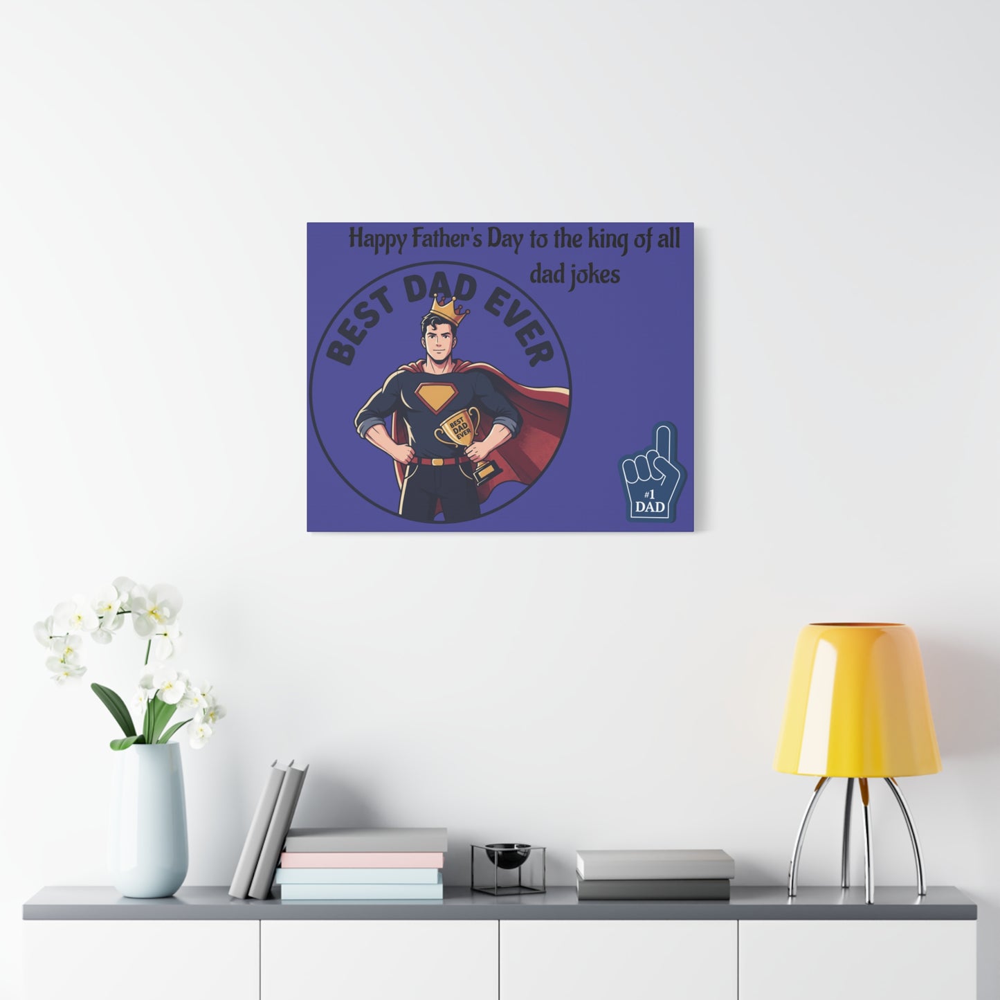 Best Dad Canvas
