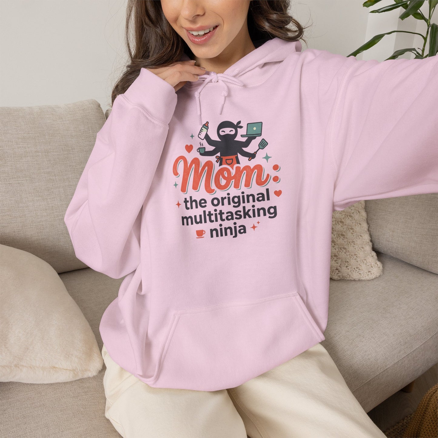 Mom: The Original Multitasking Ninja Hoodie