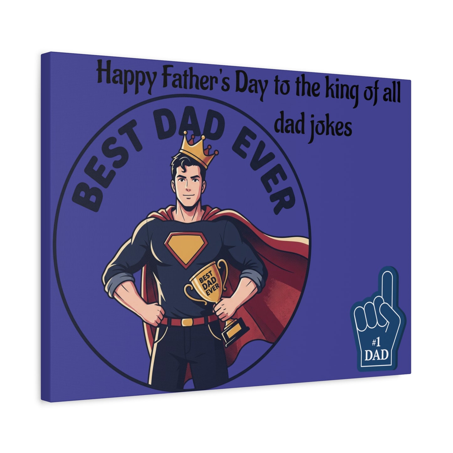 Best Dad Canvas