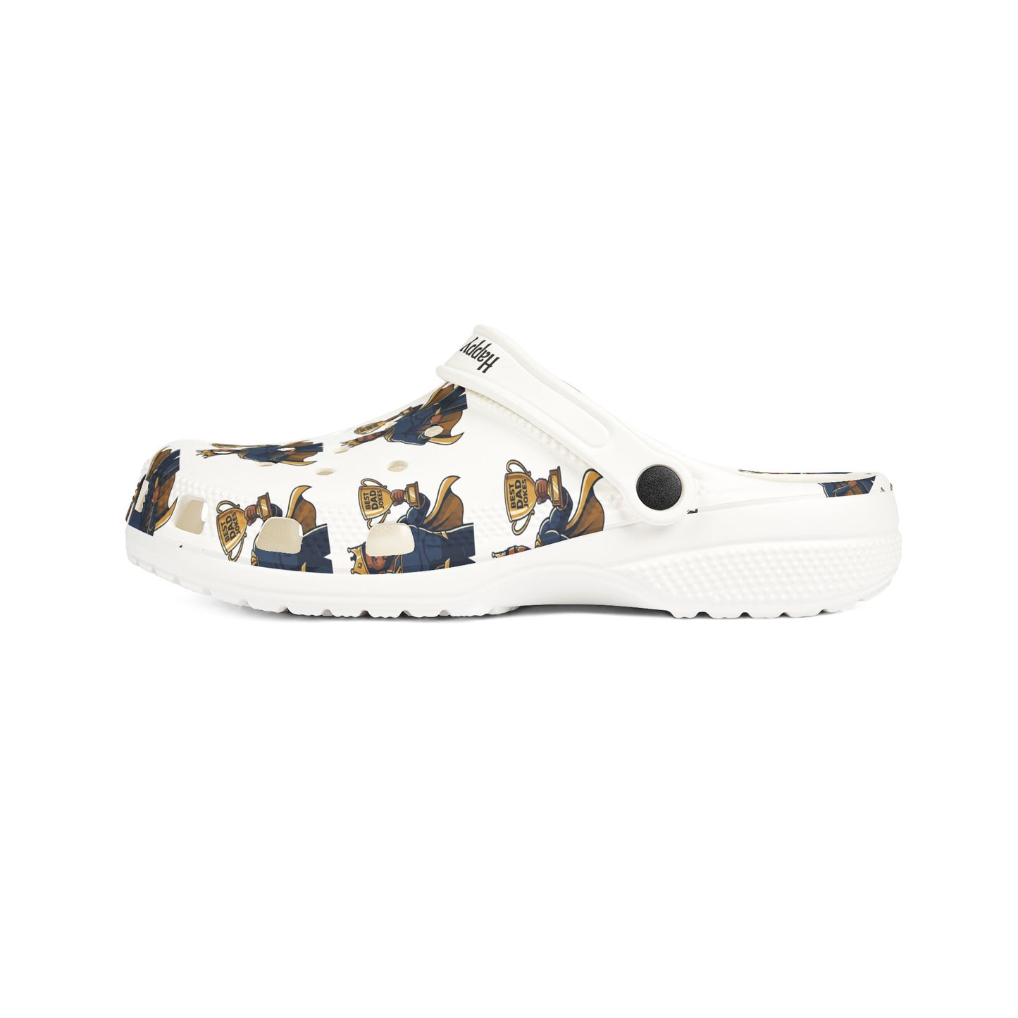 Superhero Dad Foam Rubber Shoes (AOP)