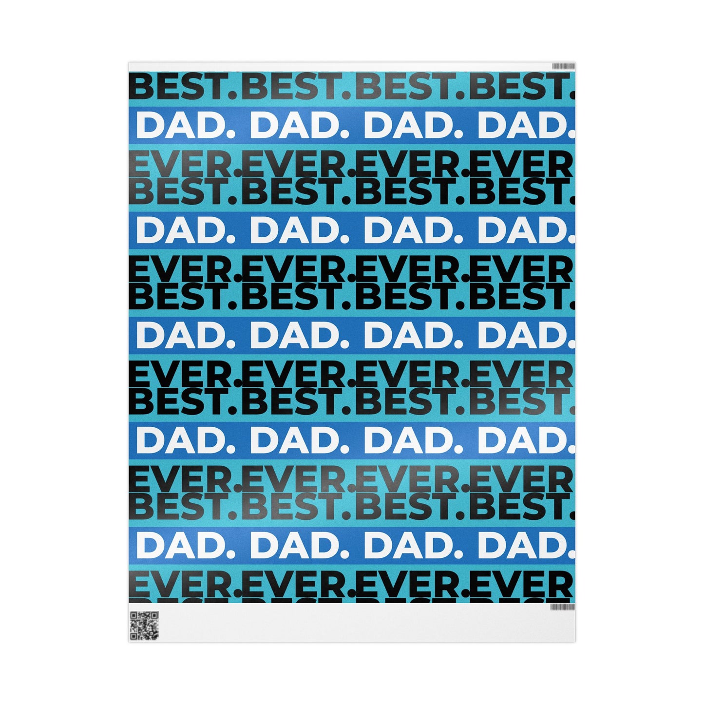 Best Dad Ever Wrapping Paper — Father's Day Gift Wrap