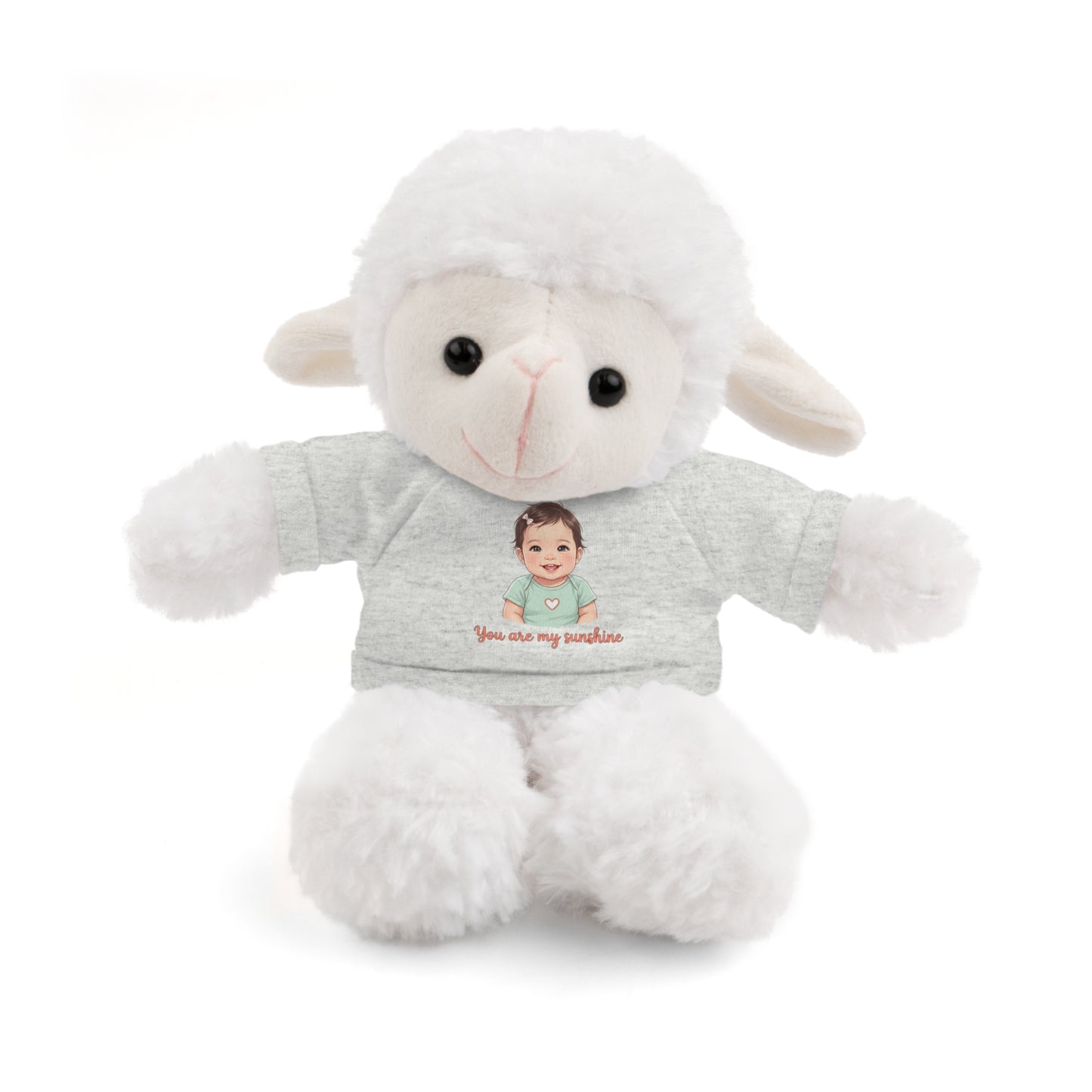 Baby Girl Stuffies with 'You are my sunshine' Tee