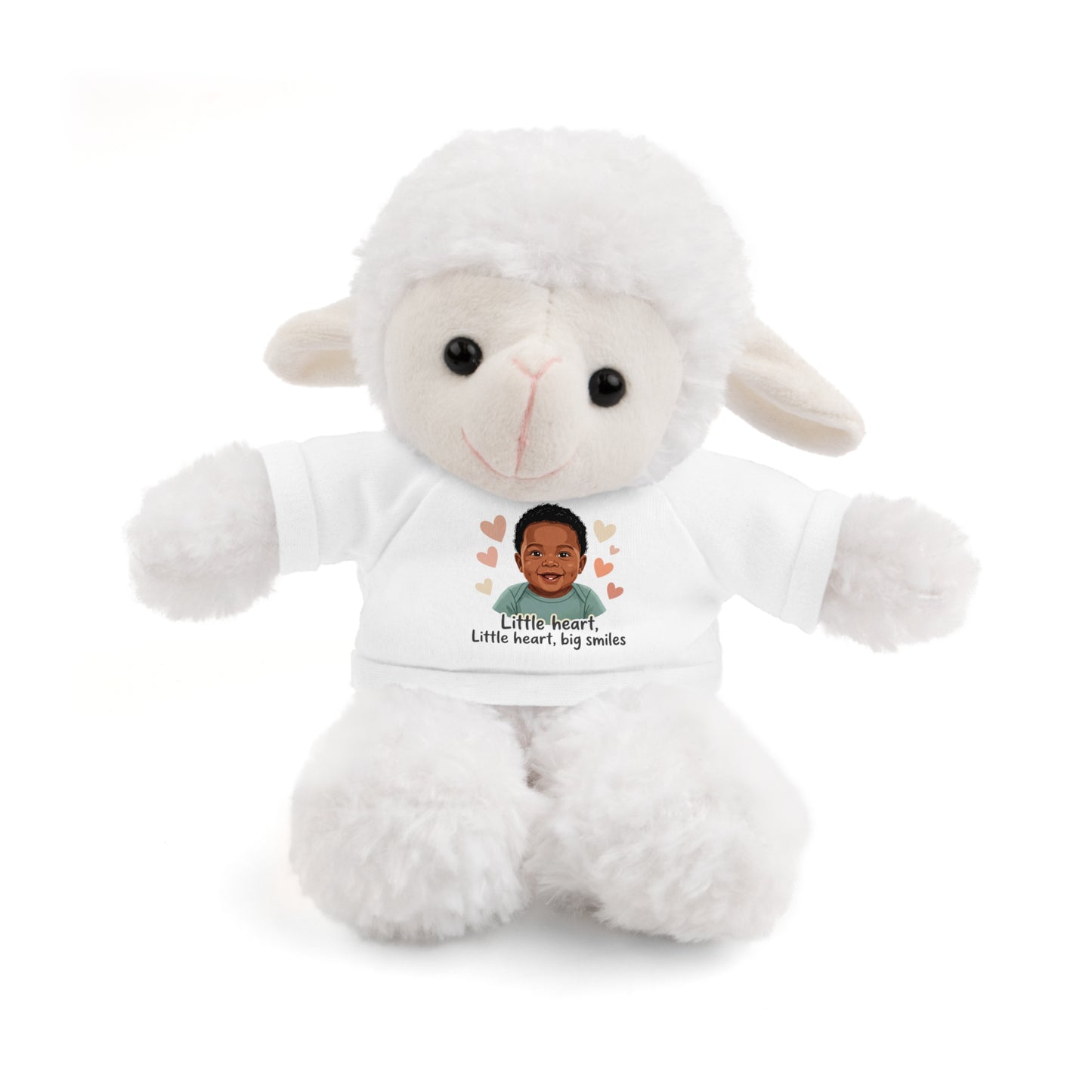Baby Boy Stuffies with 'Little loved, big smile' Tee