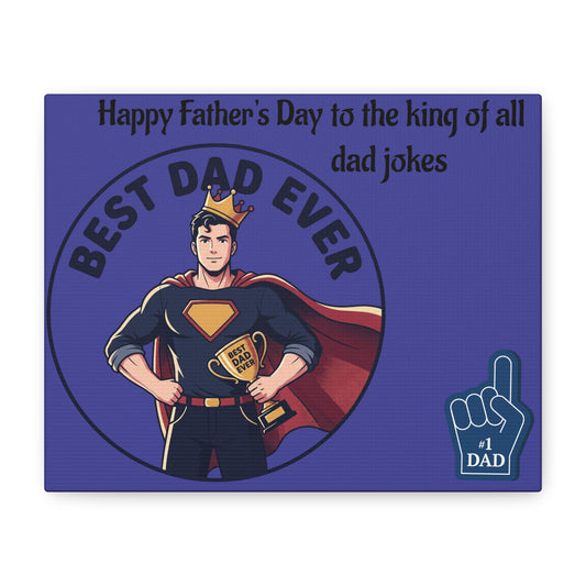 Best Dad Canvas