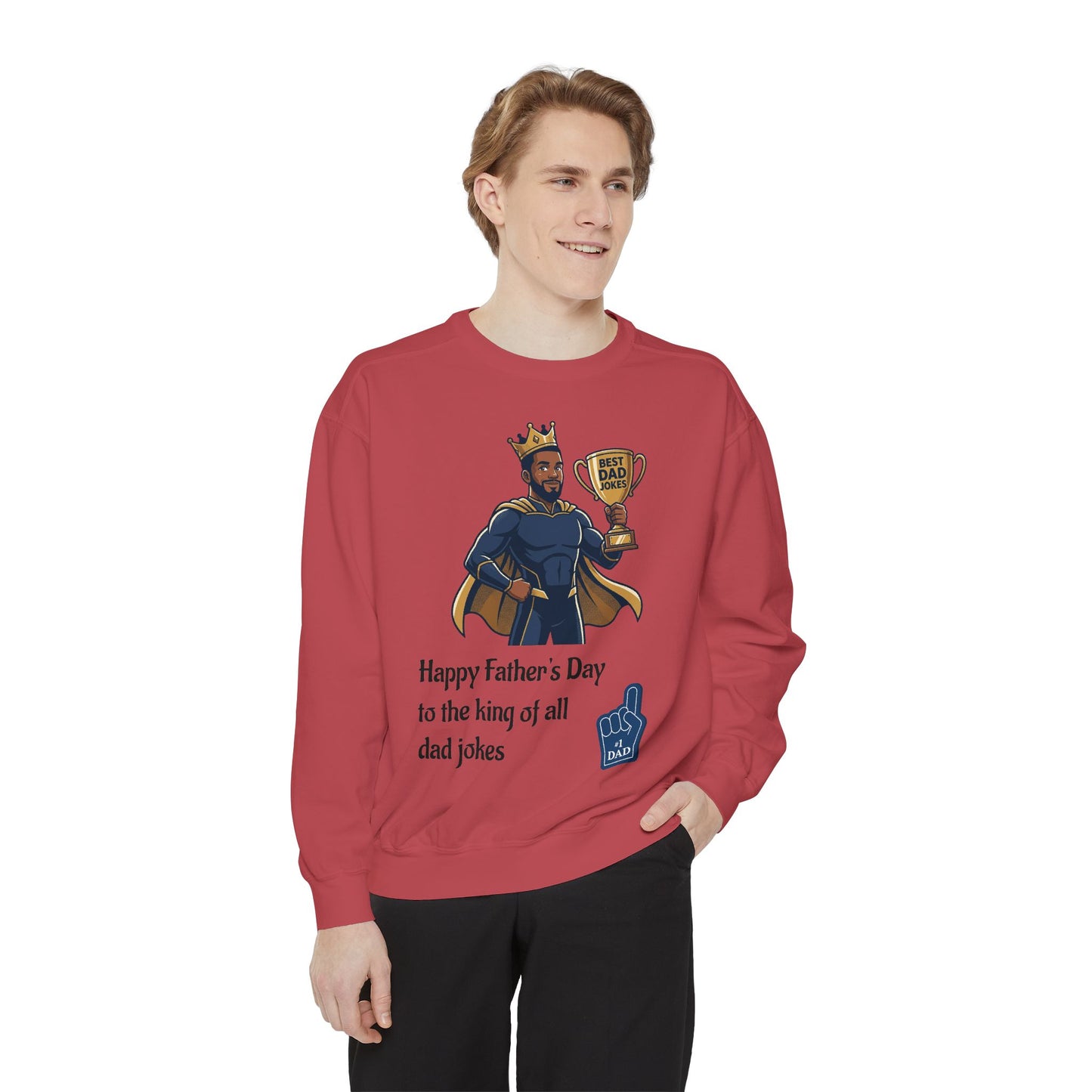King of Dad Jokes Sweatshirt | Father's Day Dad Joke Tee