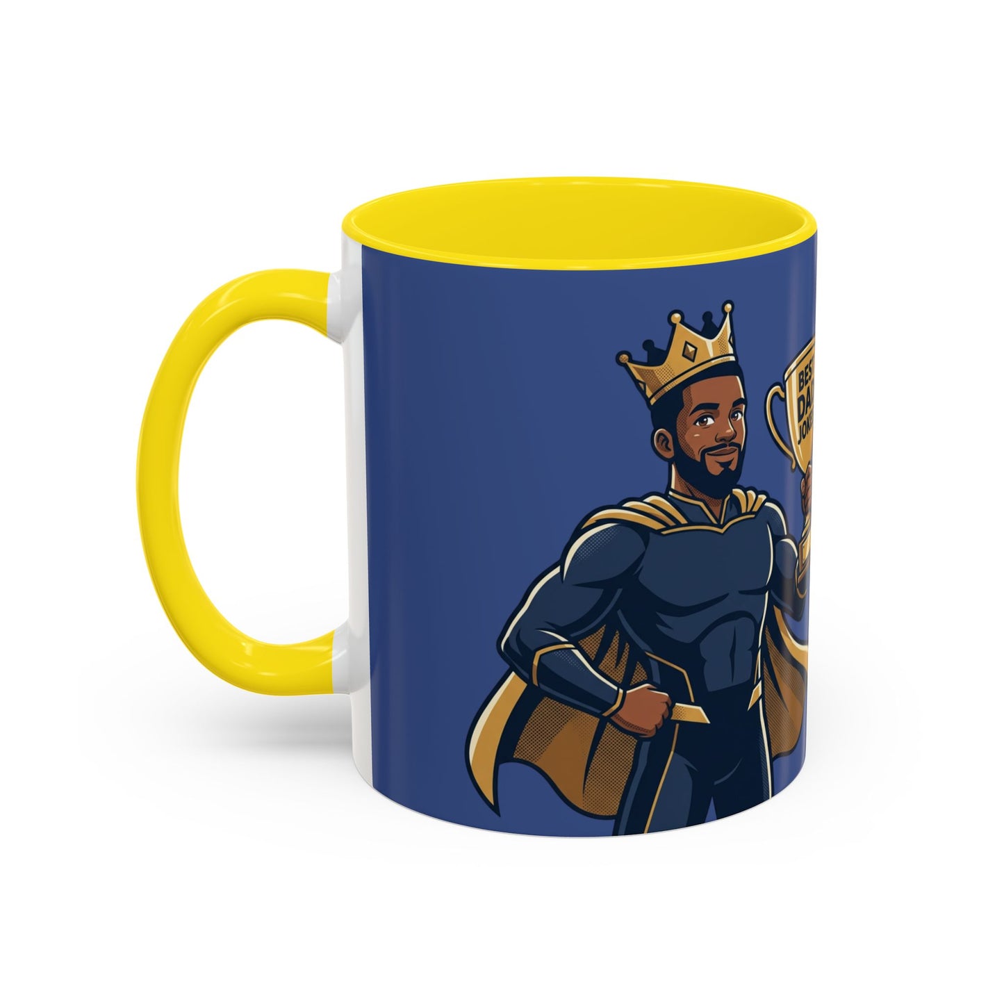 Best Dad Jokes Mug | Father's Day Coffee Mug, Accent Two-Tone
