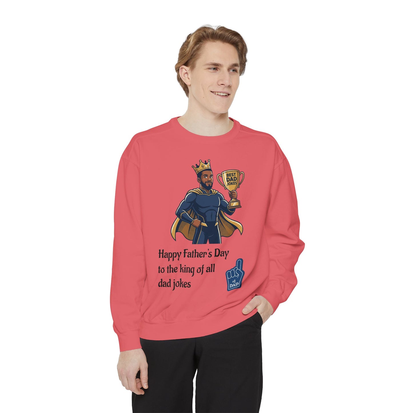 King of Dad Jokes Sweatshirt | Father's Day Dad Joke Tee