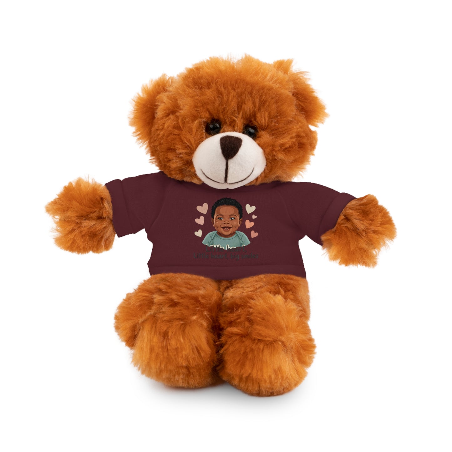 Baby Boy Stuffies with 'Little loved, big smile' Tee